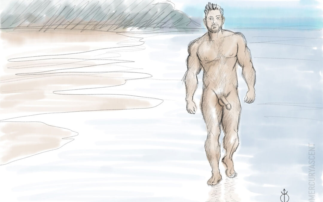 Man on the Beach